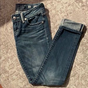 MISS ME Standard skinny Buckle jeans